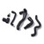 6 PCS Car Engine Crankcase Breather Pipe Hose Tube Kit 06A103213AF 06A103221AH 06A103221AF for Audi / Volkswagen