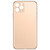 Glass Battery Back Cover for iPhone 11 Pro Max(Gold)