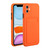 For iPhone 12 mini Card Slot Design Shockproof TPU Protective Case (Orange)