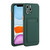 For iPhone 12 Pro Card Slot Design Shockproof TPU Protective Case(Dark Green)