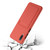 For Samsung Galaxy A02 Card Slot Design Shockproof TPU Protective Case(Plum Red)