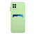 For Samsung Galaxy A12 5G Card Slot Design Shockproof TPU Protective Case(Green)