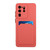 For Samsung Galaxy S20 Ultra Card Slot Design Shockproof TPU Protective Case(Plum Red)