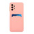 For Samsung Galaxy M31s Card Slot Design Shockproof TPU Protective Case(Pink)