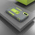For iPhone X / XS Magnetic Holder Phone Case(Dark Grey + Green)