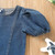 Girls Denim Puff Sleeve Top and Shorts Two-piece Suit (Color:Blue Size:130cm) Girls Denim Puff Sleeve Top and Shorts Two-piece Suit (Color:Blue Size:130cm)