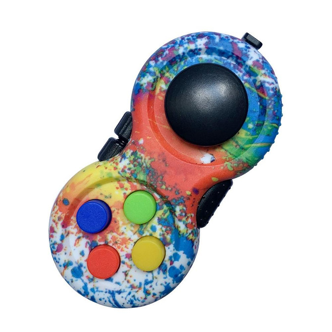 3 PCS Decompression Game Handle Decompression Toy, Colour: Doodle