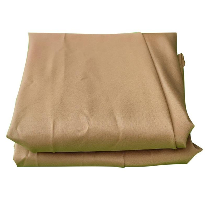 Polyester Parasol Replacement Cloth Round Garden Umbrella Cover, Size: 2m  6 Ribs(Khaki)