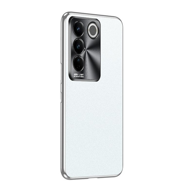 For vivo S16 Starshine Frosted Series Airbag Shockproof Phone Case(White)