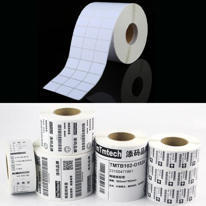 Label Printer Paper Sticker, Size: 20 x 30 mm5000pcs Labels