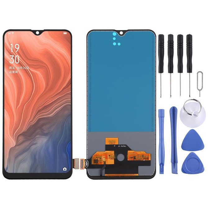 TFT LCD Screen For OPPO Reno Z / K5  / Realme XT / Realme X2 with Digitizer Full Assembly (No Fingerprint Identification)