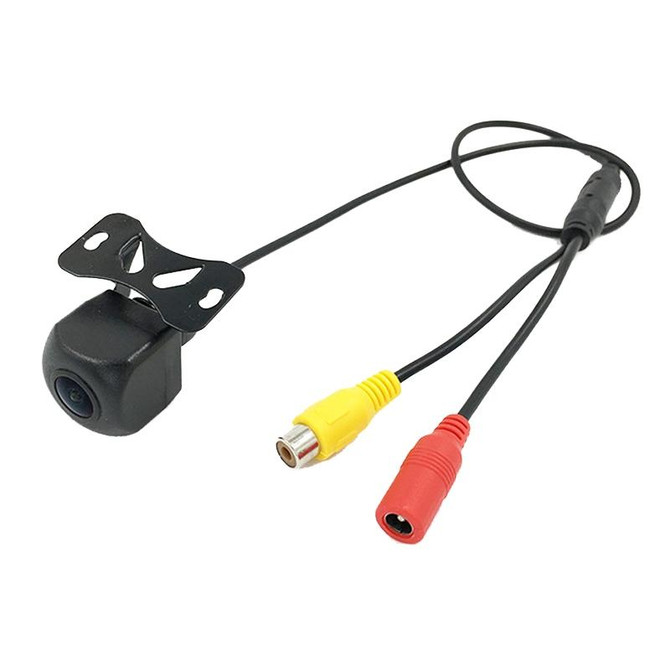 Universal Reversing Camera HD Wide Angle 12V Waterproof Starlight Night Vision Car Camera(Black)