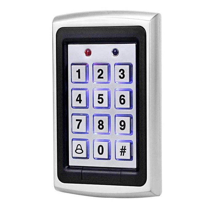 Standalone Keypad Access Control System (7612)(Silver)