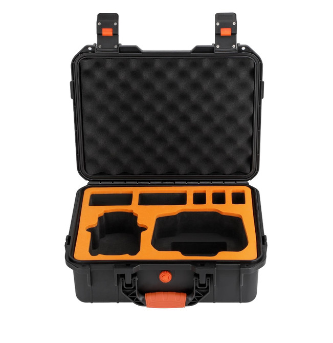 For DJI Mini 4 Pro Sunnylife Safety Carrying Case Waterproof Shock-proof Hard Travel Case (Black)