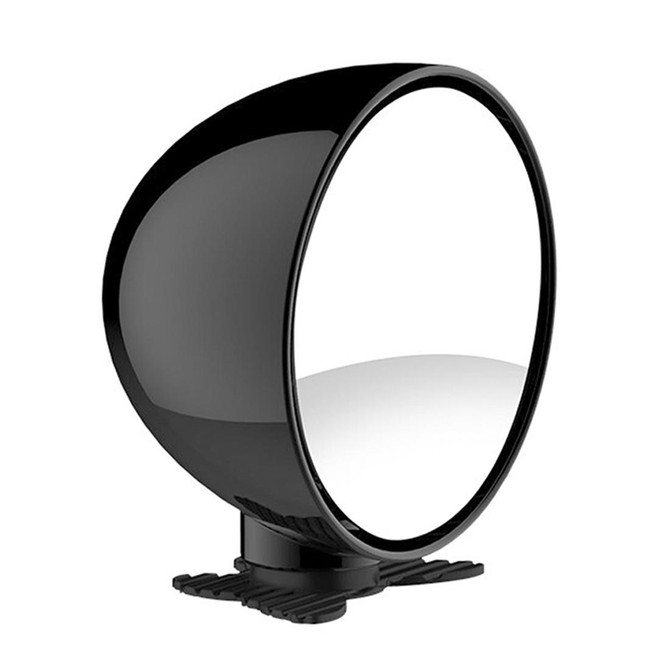 3R-043 Auxiliary Rear View Mirror Car Adjustable Blind Spot Mirror Wide Angle Auxiliary  Side Mirror, Diameter: 60mm (Black)