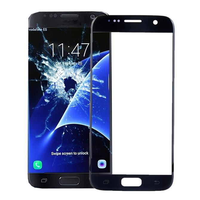 For Samsung Galaxy S7 Front Screen Outer Glass Lens with OCA Optically Clear Adhesive 