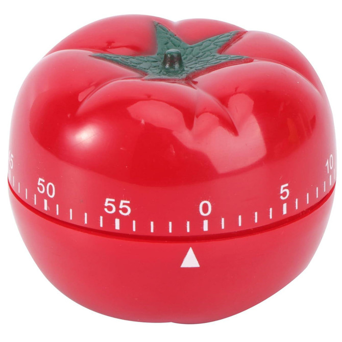 Creative Cute Tomato Shape Kitchen Mechanical Timer Alarm Reminder