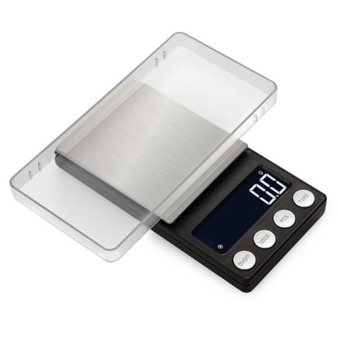 High-Precision Electronic Scale Mini Portable Jewellery Medicine Scale, Style:100g/0.01g