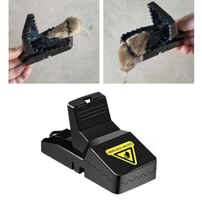 Highly Sensitive Bite Type Household Alloy Plastic Mouse Traps