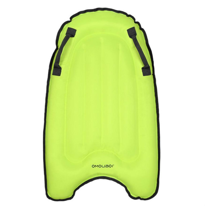 OMOUBOI SOFO00O3-H Inflatable Surfboard Children Swimming Buoyancy Bed Foldable Water Ski(Fluorescent Green)