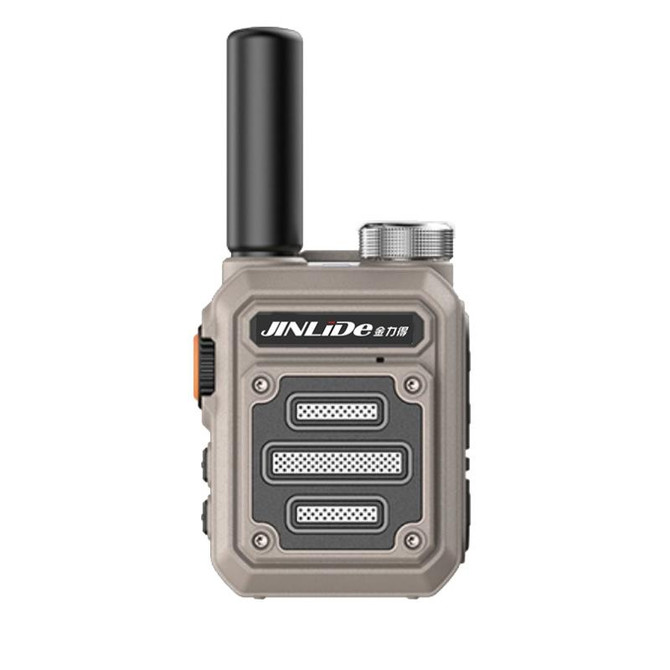 JINLIDE 3-5km 8W 6000mAh Hand-held Walkie Talkie Wireless Copy Frequency Ham Radio(Yellow)