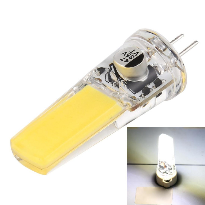 GY6.35 5W COB LED Corn Light, AC 12V, DC 12-24V(White Light)