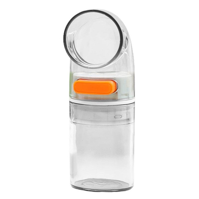 Home Kitchen Quantitative Salt Control Seasoning Jar, Color: 1pcs Orange