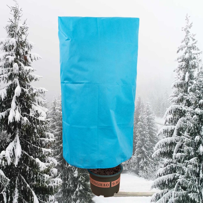 Non-woven Fabric Tree Anti-freeze Cover Winter Plant Protective Bag, Size: 100 x 120cm(Blue)