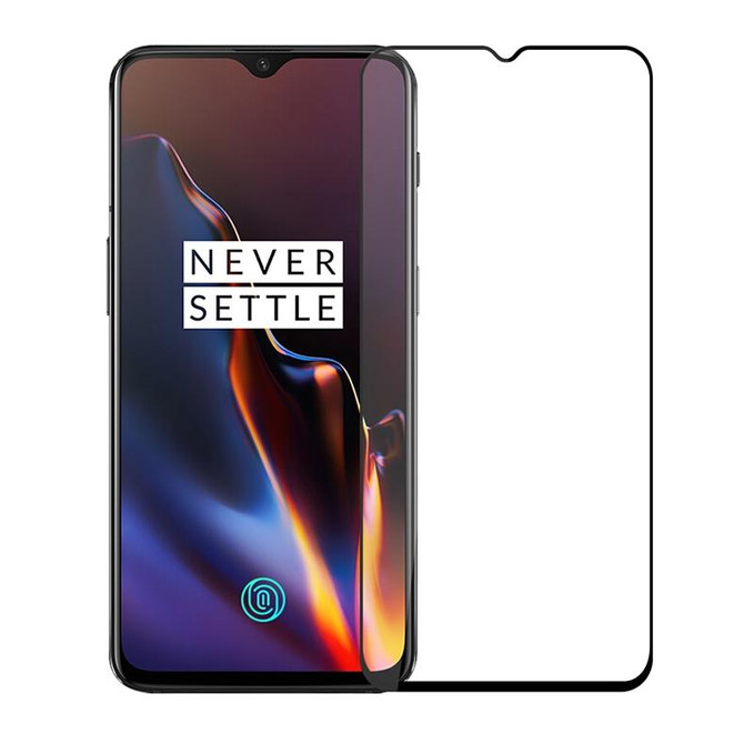 MOFI 2.5D Arc Edge 9H Surface Hardness Explosion-proof Full Screen HD Tempered Glass Film for OnePlus 6T