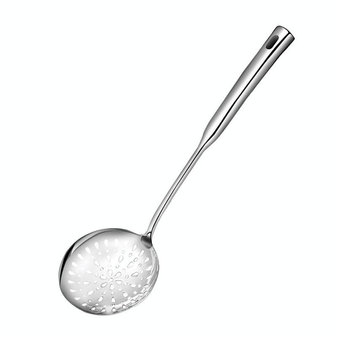 Kacheeg Household Stainless Steel Spatula Kitchenware Kitchen Cooking Tools, Style: Leaky Spoon
