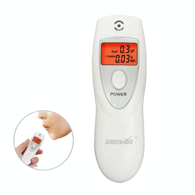 Portable Alcohol Tester Blowing Alcohol Detector European And American Conventional