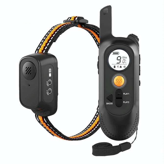 Barking Device Charging Waterproof Collar Remotely Control Dog Trainer