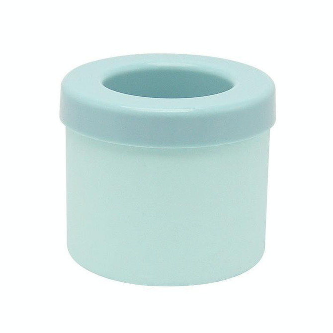Cylindrical Silicone Ice Cube Cup Ice Making Mold(Blue)