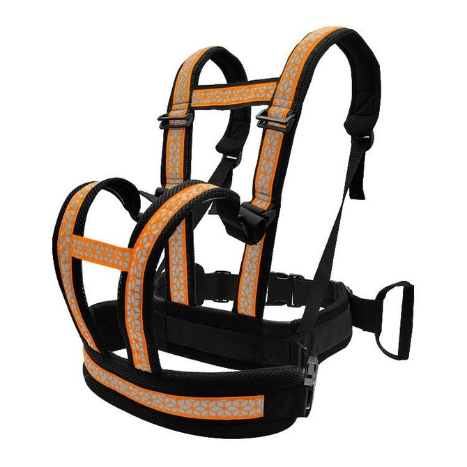 Motorcycle Anti-fall Children Strap Riding Safety Harness, Color: Orange