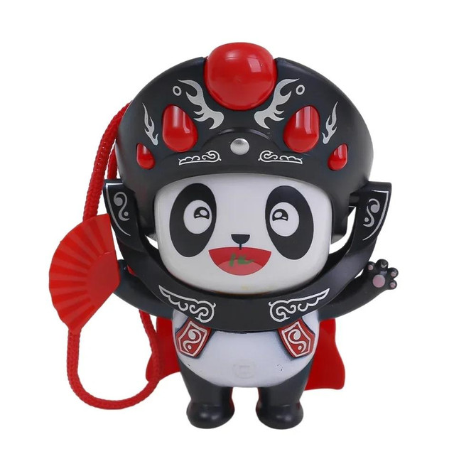 Sichuan Opera Face Chinese Style Face Change Crafts Ornament Children Toy(Red)