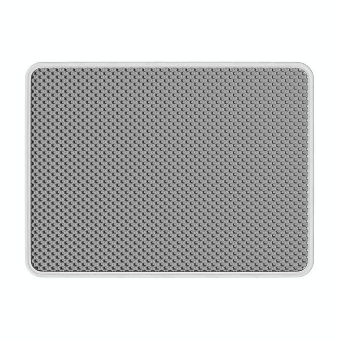 45 x 30cm Filtering And Splash-Proof Litter Mat Pet Double Layer EVA Bedding Pads(Gray)