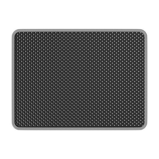 45 x 30cm Filtering And Splash-Proof Litter Mat Pet Double Layer EVA Bedding Pads(Black)