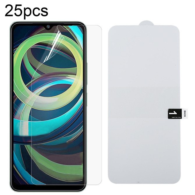 For Xiaomi Redmi A3 25pcs Full Screen Protector Explosion-proof Hydrogel Film