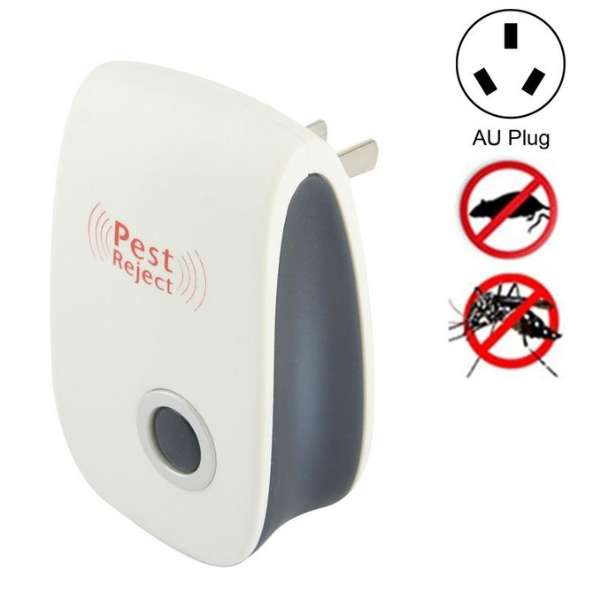 Ultrasonic Electronic Cockroach Mosquito Pest Reject Repeller, AU Plug