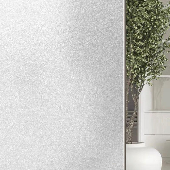 Electrostatic Frosted Anti-Peep Glass Thermal Insulation Window Film, Length: 30cm Wide/Meter(Glue-free Pure Matte)