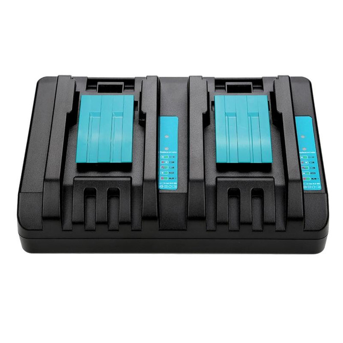 For Makita DC18RC 14.4-18V Lithium Battery Dual Charger, Specification: EU Plug