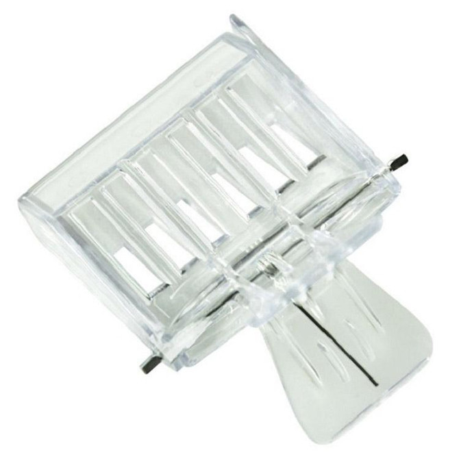 2 PCS  Plastic Book Clip Type Bee King Cage Beekeeping Tool