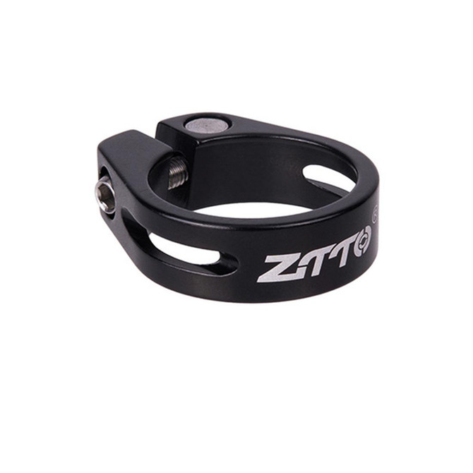 ZTTO MTB Road Bike Seatpost Clamp Aluminium Alloy Bicycle Parts,Diameter: 31.8mm(Black)
