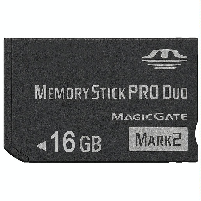 MARK2 High Speed Memory Stick Pro Duo (100% Real Capacity)(Black)