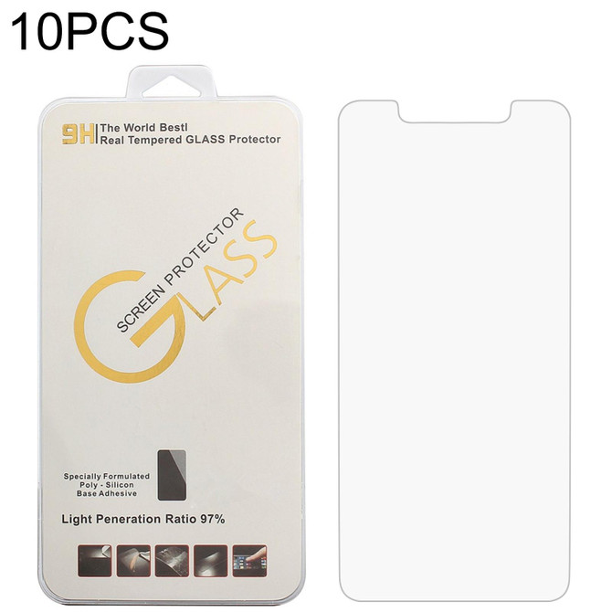 10 PCS 0.26mm 9H 2.5D Tempered Glass Film For Umidigi A3