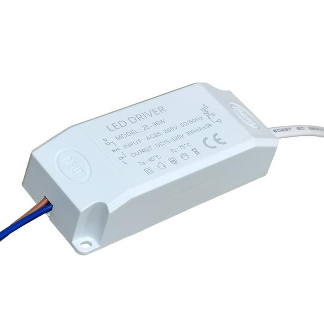 25-36W Two-Color Isolation Drive Power Supply 85-265V Wide Pressure Bulb / Downlight / Ceiling Light Drive Power Supply