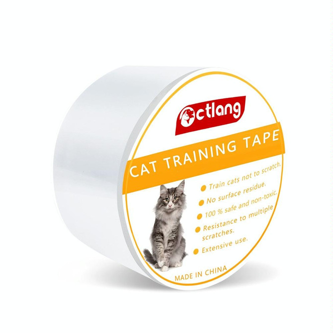 Ctlang B25112 Pet Sofa Protective Tape Cats Anti-Caught Protective Gear Film, Specification: Wide 2.5inch(L)