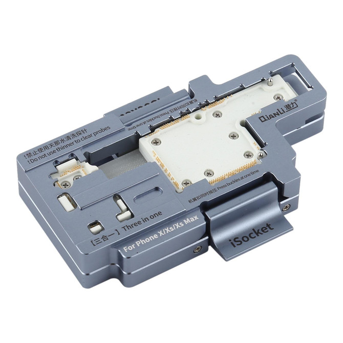 Qianli iSocket 3 In 1 Motherboard Layered Test Frame Upper Lower Layers Logic Board Function Fast Test Holder For iPhone X / XS / XS Max