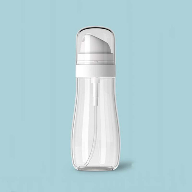 5 PCS 100ml Alcohol Sprayer Disinfection Bottle Press-type Portable Travel Emulsion Cosmetics Sub-bottle Spray Bottle(White)