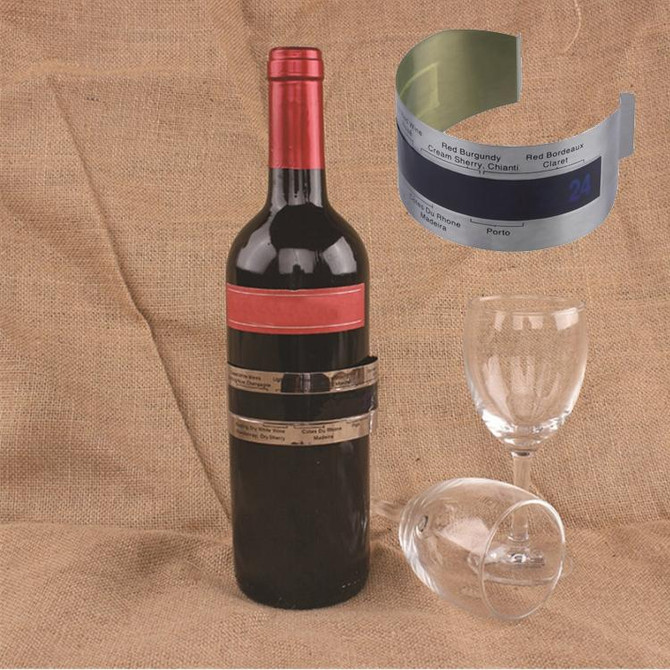 2pcs Stainless Steel LCD Electric Wine Digital Thermometer